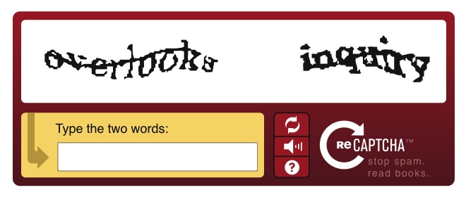 reCAPTCHA Example